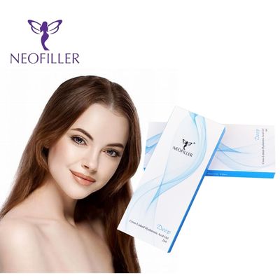 Neofiller Deep 24 mg/ml Hyaluronsäure-Hautfüller, injizierbares Gel, hypodermische Injektion mit 9–12 Monaten Haltbarkeit