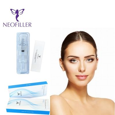 Neofiller 24 mg/ml Hyaluronsäure-Hautfüller, vernetztes, injizierbares Gel, Formel für 9–12 Monate Langlebigkeit