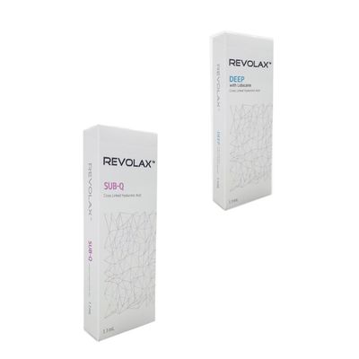 Revolax Dermal Filler mit Hyaluronsäure-Inhaltsstoffen für 6-12 Monate Wirkung und 2 Jahre Haltbarkeit