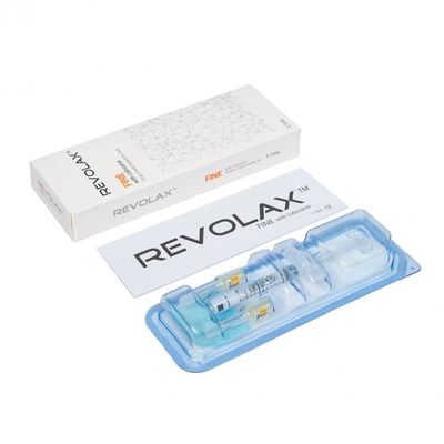 Revolax Dermal Filler Hyaluronsäurefiller mit 6-12 Monaten Dauer Kreuzverknüpfte HA und nicht tierische Herkunft