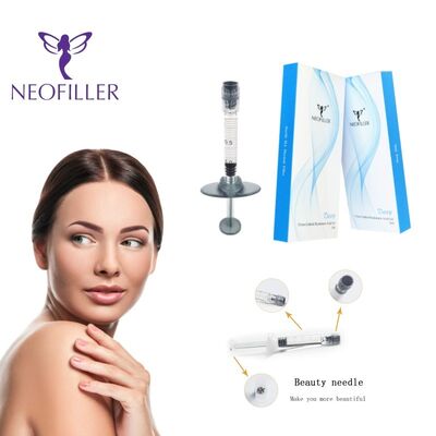 5 ml Hyaluronsäure Dermal Filler Gesichtsstelle 24 mgml Konzentration zur natürlichen Volumenvergrößerung und Hautverjüngung