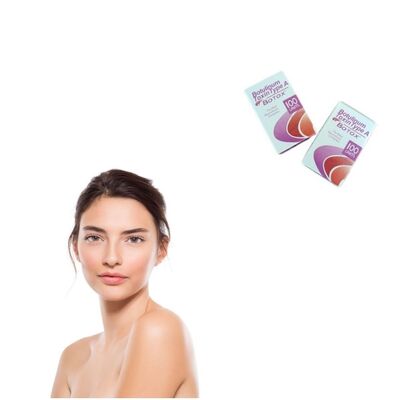 100U/ Durchstechflasche Anti-Wrinkle-Injektion mit Pulverformulierung zur klinischen Falterreduktion aus den USA