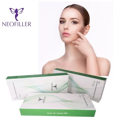 Neofiller vernetztes 24-mg-ml-Hyaluronsäure-Hautfüller-Injektionsgel mit hypodermischer Injektionsformel für 9–12 Monate Langlebigkeit