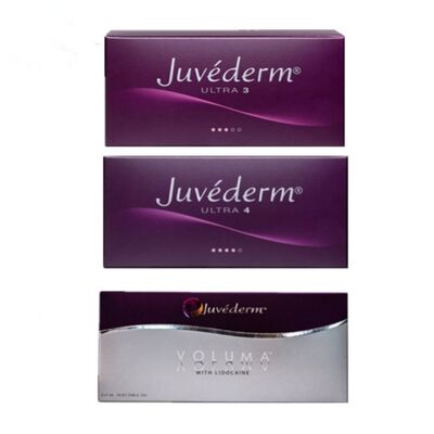 Volumenwiederherstellung Juvederm Hautfüllmittel Hyaluronsäure Injektionsgel Natürliche Erweiterung