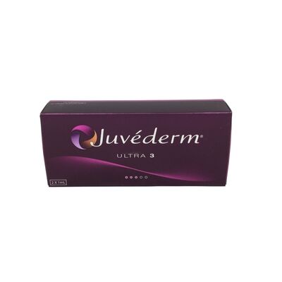Plumping Juvederm Hautfüllmittel Hyaluronsäure Injektionsgel Gesichtsvolumen Konturvergrößerung