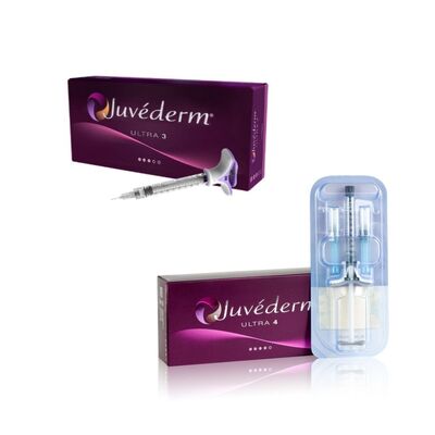 Faltenkorrektur Juvederm Hautfüllmittel Hyaluronsäure Injektionsgel Langlebige Glättungsbehandlung