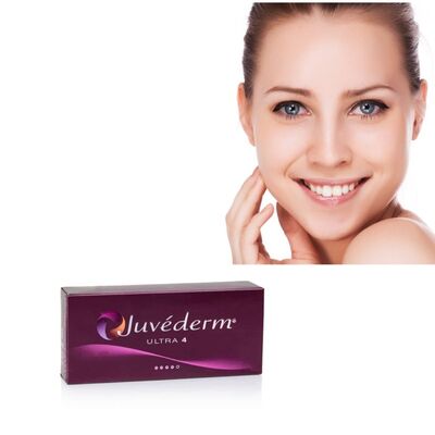 Faltenkorrektur Juvederm Hautfüllmittel Hyaluronsäure Injektionsgel Langlebige Glättungsbehandlung
