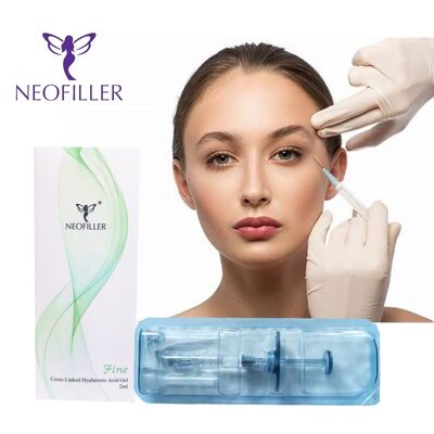 Neofiller 24mg-ml Hyaluronsäure Dermal Filler Injektionsgel 9-12 Monate Langlebigkeit Hypodermische Injektionsverstärkung