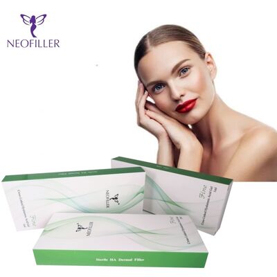Neofiller 24mg-ml Hyaluronsäure Dermal Filler Injektionsgel 9-12 Monate Langlebigkeit Hypodermische Injektionsverstärkung