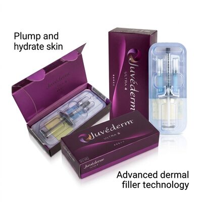 Gel Juvederm Dermal Filler Anti-Falten-Produkt zur Glättung von Falten und zur Verbesserung der Gesichtskonturen für professionelle