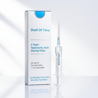 Hyaluronsäure Hautfüllmittel 24 Mg ml Konzentration 1,1 ml Injektionsmittel zur Faltenkorrektur und Hydratation der Haut