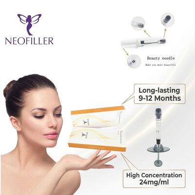 Neofiller Kreuzverknüpfte Hyaluronsäure Hautfiller Injektionsgel Kinn Lippenfiller Gesichtsvolumen Erhöhung