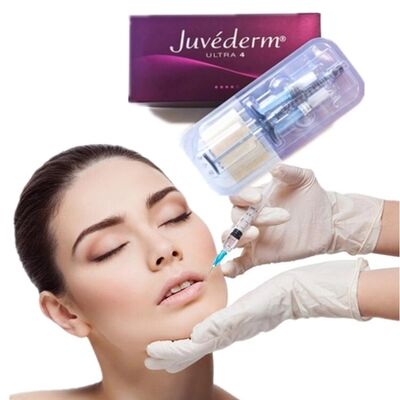 Formung der Gesichtskonturen Juvederm Gesichtsfiller für natürliche Gesichtskonturen und jugendliche Hauttextur in der plastischen Chirurgie