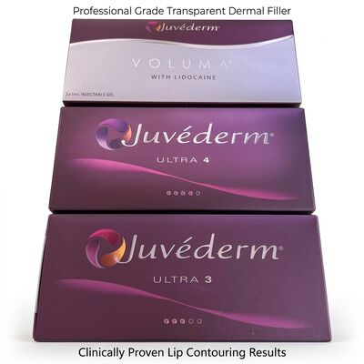 Plastische Chirurgie Juvederm Dermal Filler Konzentration 20mgMl Langlebigkeit 9-12 Monate Geeignet zur Verbesserung der Gesichtskonturen und der Hautverjüngung