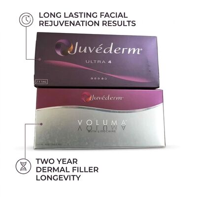 Gel Juvederm Dermal Filler 1 ml Spritze Gesichtsstelle Ideal für Gesichtsverjüngung und Volumenwiederherstellung