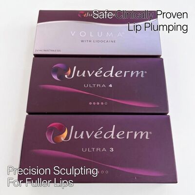 Kliniken Juvederm Ultra Plus Filler 1 ml Spritze Volumen Dermalfiller Injektionsmittel Behandlung von Gesichtsfalten und Volumenwiederherstellung