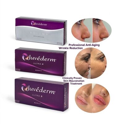 Gesichtsinjektion Juvederm Dermal Filler Langlebigkeit 9-12 Monate Ultra3 Ultra4 Volumen Perfekt für die Verfeinerung der Gesichtskontur