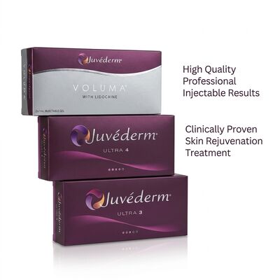 Gesichtsinjektion Juvederm Dermal Filler Langlebigkeit 9-12 Monate Ultra3 Ultra4 Volumen Perfekt für die Verfeinerung der Gesichtskontur