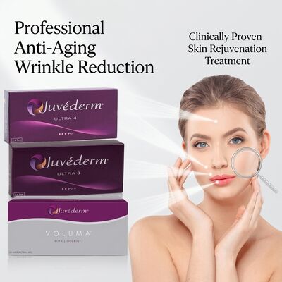 Gesichtsinjektion Juvederm Dermal Filler Langlebigkeit 9-12 Monate Ultra3 Ultra4 Volumen Perfekt für die Verfeinerung der Gesichtskontur