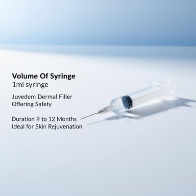 Volumen der Spritze 1 ml Spritze Juvederm Dermal Filler bietet Sicherheit Dauer 9 bis 12 Monate Ideal für die Hautverjüngung