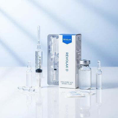 Hyaluronsäure Revolax Dermal Filler sichere Injektionslösung zur Gesichtskontur, Faltenreduktion und Hydratation der Haut