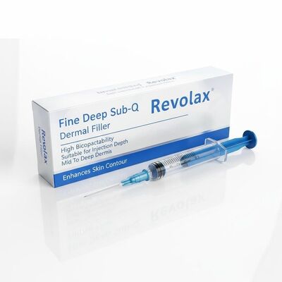 Feiner, tiefer Sub-Q-Revolax-Hautfüller mit hoher Biokompatibilität, geeignet für Injektionstiefen in die mittlere bis tiefe Dermis, verbessert die Hautkontur