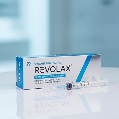 Glatter und elastischer Revolax-Füllstoff für die Haut, ideal für die langfristige Behandlung von Gesichtsvolumen und Falten