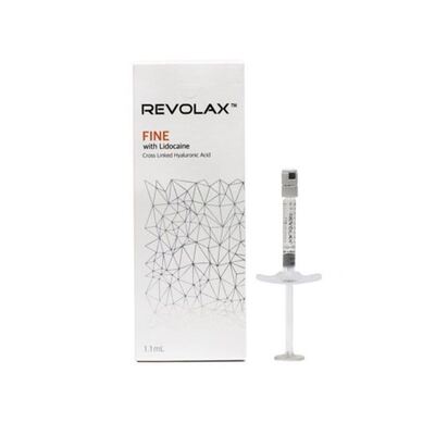 Glatter und elastischer Revolax-Füllstoff für die Haut, ideal für die langfristige Behandlung von Gesichtsvolumen und Falten