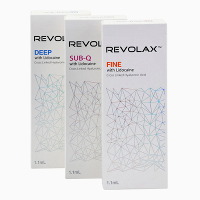 Hohe Biokompatibilität Revolax Dermal Filler Injektionsgel zur Korrektur von Gesichtsfalten und Hautverjüngung