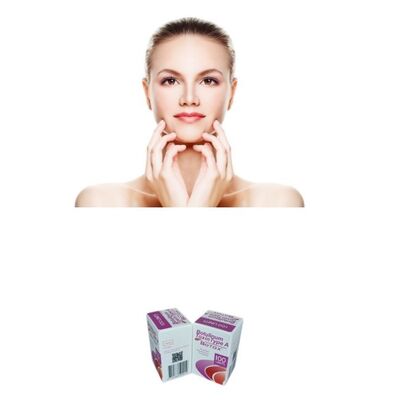 Dauer von 9 bis 24 Monate Antiwrinkle-Produkt auf Basis von Botulinumtoxin Typ A, das sich auf die Verbesserung von Nasen, Lippen und Gesichtsfalten richtet