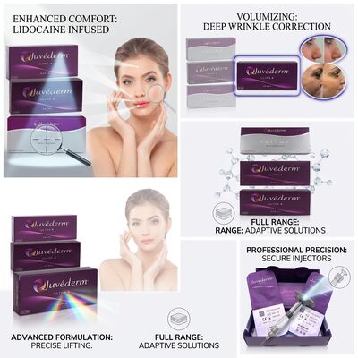Juvederm Voluma Cheek Filler Kreuzverknüpfte Hyaluronsäure Hautfiller für Volumenlifting im Mittelfall