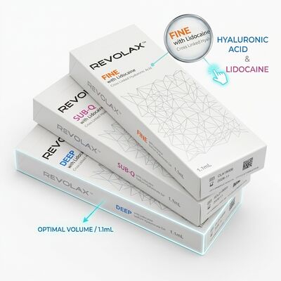 Revolax Deep Marionette Line Filler Monophasic Hyaluronic Acid Dermal Filler 1.1ml for Mouth Corner Correction