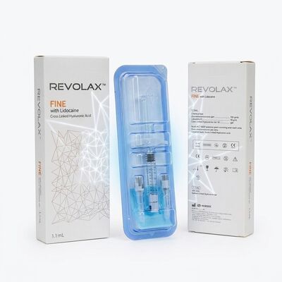 Revolax Sub-Q Vollgesichtsfüllmittel Monophasic Hyaluronsäure Dermalfiller 1,1 ml zur Volumenwiederherstellung des Gesichts