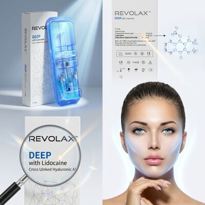Revolax Sub-Q Kieferkontur-Filler Monophasische Hyaluronsäure-Dermalfiller 1,1 ml zur Kieferkonturierung