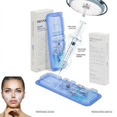 Revolax Sub-Q Kieferkontur-Filler Monophasische Hyaluronsäure-Dermalfiller 1,1 ml zur Kieferkonturierung