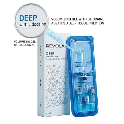 Revolax Deep Marionette Line Filler Monophasic Hyaluronsäure Hautfiller 1,1 ml zur Korrektur der Mundwinkel