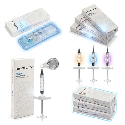 Revolax Fine Stirnenfüller Monophasischer Hyaluronsäure-Dermalfiller 1,1 ml zur Korrektur von Stirnfalten