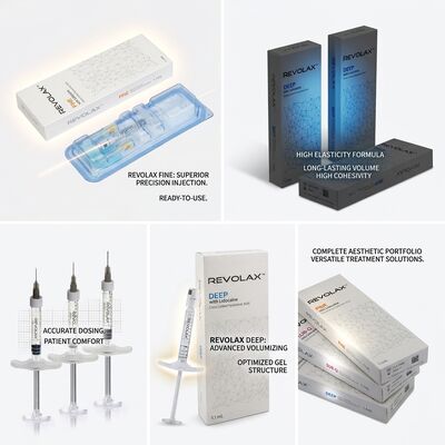 Revolax Fine Stirnenfüller Monophasischer Hyaluronsäure-Dermalfiller 1,1 ml zur Korrektur von Stirnfalten