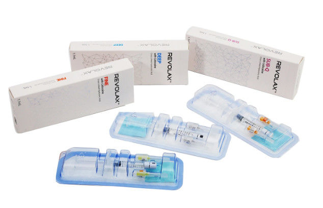 Deep Fine Neck Wrinkles Revolax Hyaluronic Acid Korea Dermal Filler für Stirnfalten