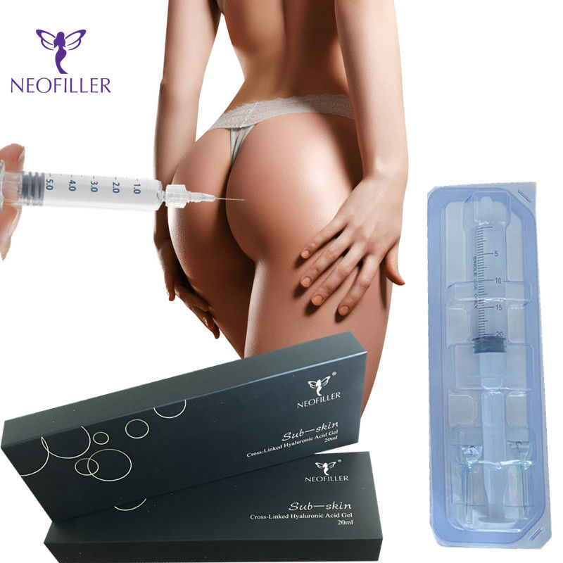 Hyaluronsäure-Hautfüller-Hinterteil-injizierbarer ha Subskin 10ml 20ml 50ml reiner Serum-Füller