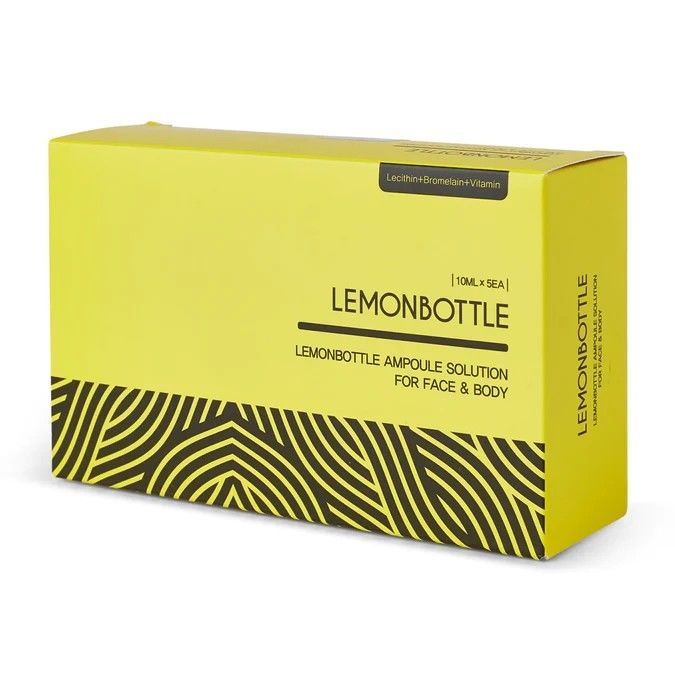 Zitronenflasche Ultimate Lipolyse Lösung zur Fettverringerung 10ml*5 Flaschen Hochkonzentrationsformel
