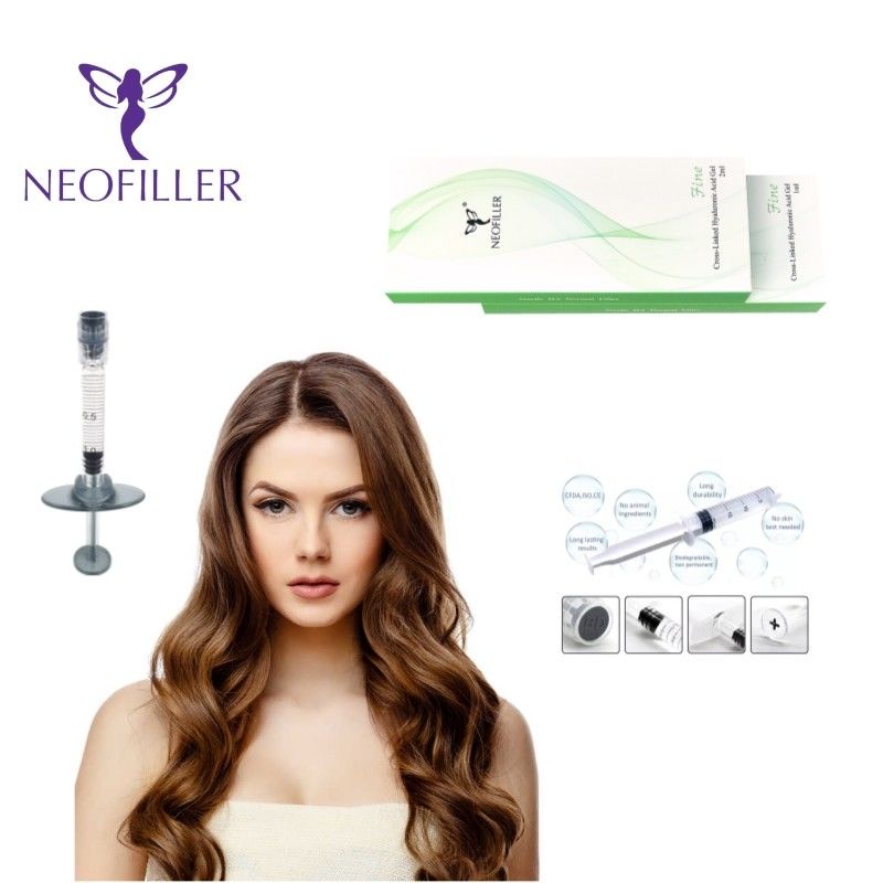 Hypodermic Injection Cross Linked Hyaluronsäure Dermal Filler für die Langlebigkeit 9-12 Monate