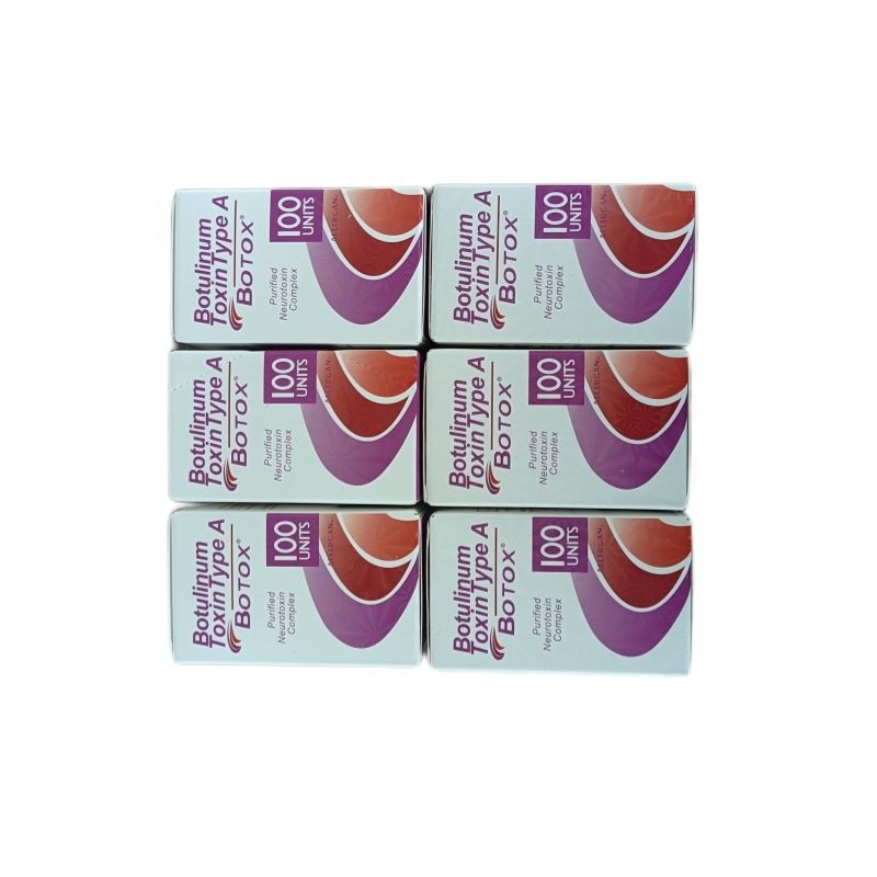 Allergan  100U/Flasche Botulinumtoxinpulver zur Faltenbekämpfung bei 2-8°C Lagerung und Fermentation