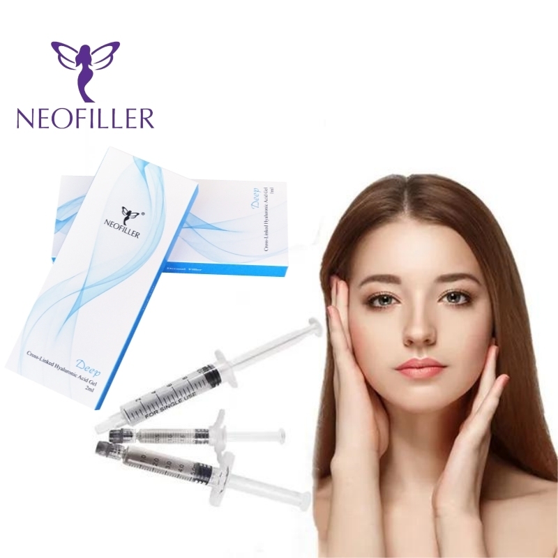 Neofiller Deep 24 mg/ml Hyaluronsäure-Hautfüller, injizierbares Gel, hypodermische Injektion mit 9–12 Monaten Haltbarkeit