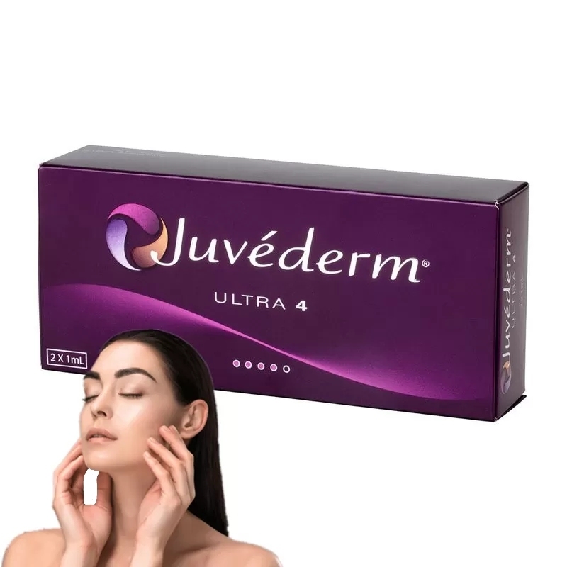 Juvederm Dermal Filler Injektionsgel mit vernetzter Hyaluronsäure für 6-9 Monate Dauer in 2 ml Spritze