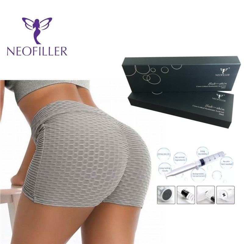 Vernetzter Hyaluronsäure-Dermalfiller mit 24 mg/ml Konzentration für eine Haltbarkeit von 9-12 Monaten in steriler Spritze