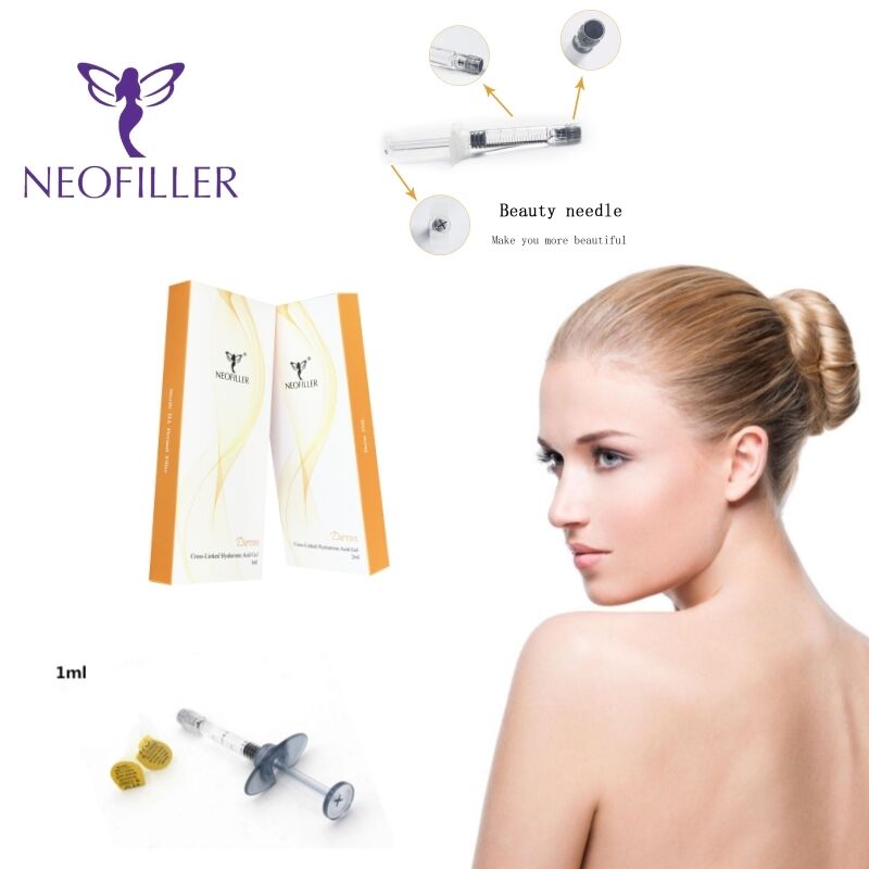 Hypodermic Injection Hyaluronsäure Dermal Filler für Gesichtsverjüngung Faltenreduktion und Hauthydratationsbehandlungslösungen