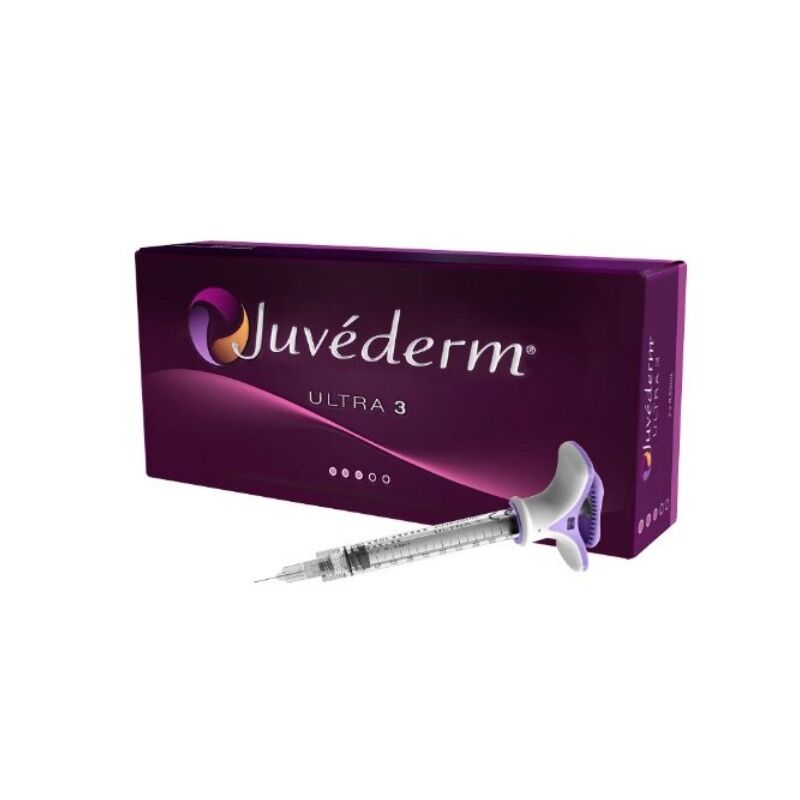 Plumping Juvederm Hautfüllmittel Hyaluronsäure Injektionsgel Gesichtsvolumen Konturvergrößerung