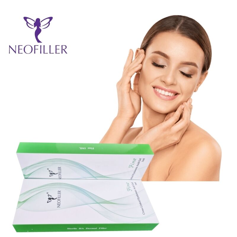 Neofiller 2 ml Hyaluronsäure Filler 24 mg-ml Injektionsgel Gesichts-Nasen-Lippenvergrößerung