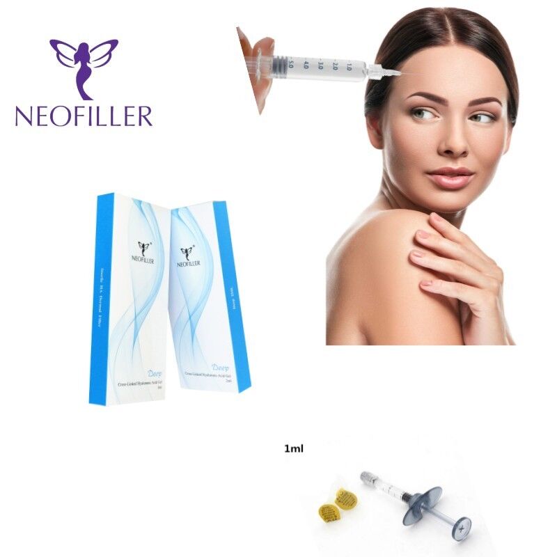 Transparenter Hyaluronsäure-Hautfüller, hypodermische Injektion, 9–12 Monate Langlebigkeit, Hautfeuchtigkeit, Faltenreduzierung, injizierbares Gel